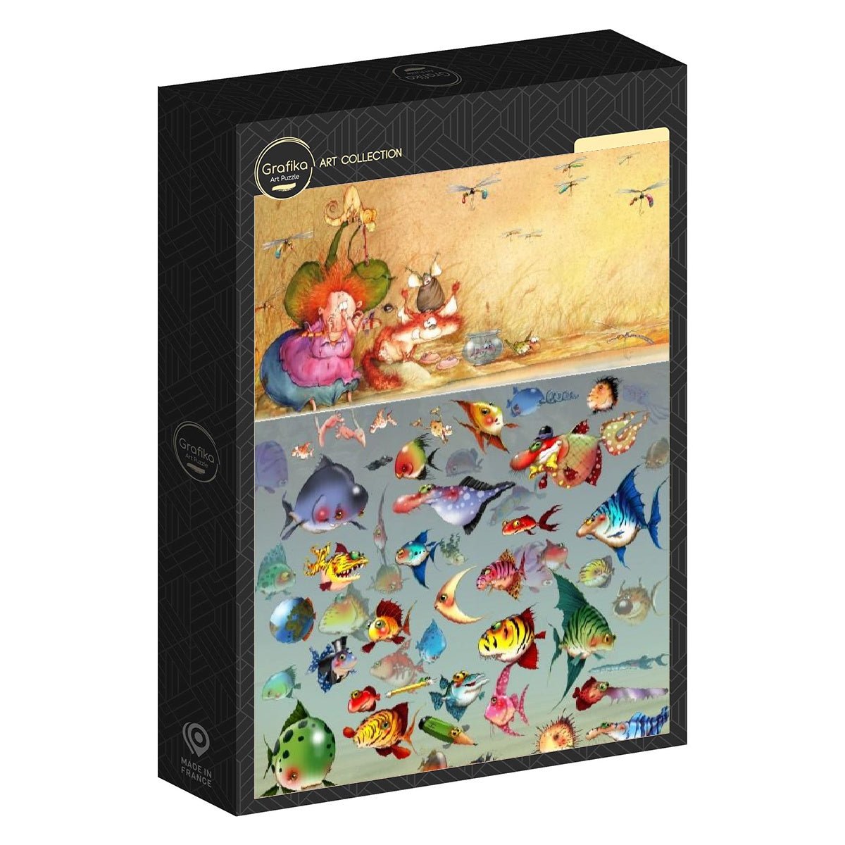 François Ruyer – Boszorkány Grafika 500 darabos kirakó puzzle (GR-32288) - puzzlegarden