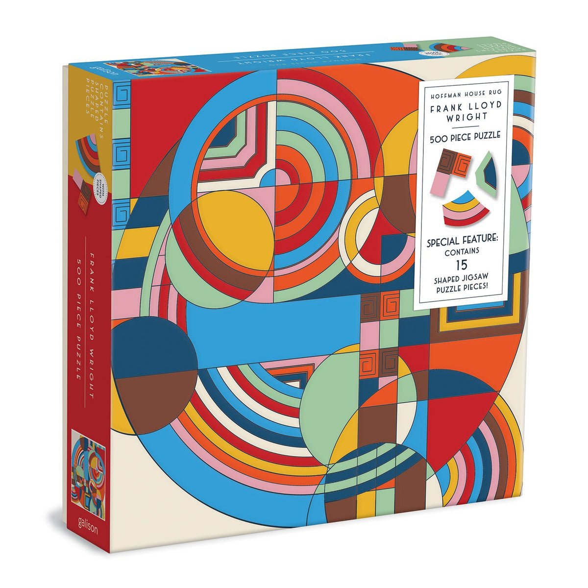 Frank Lloyd Wright - A Hoffman-ház szőnyege Galison 500 darabos kirakó puzzle (GA-9780735370104 9780735370104) - puzzlegarden