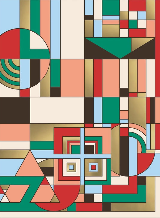 Frank Lloyd Wright – Decemberi ajándékok - aranyfóliás Galison 1000 darabos kirakó puzzle (GA-9780735386143) - puzzlegarden