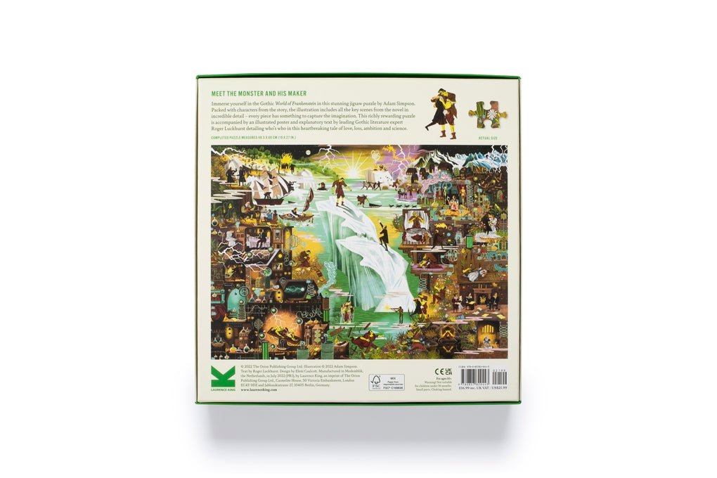 Frankenstein világa Laurence King 1000 darabos kirakó puzzle (LK - 9780857829443) - puzzlegarden