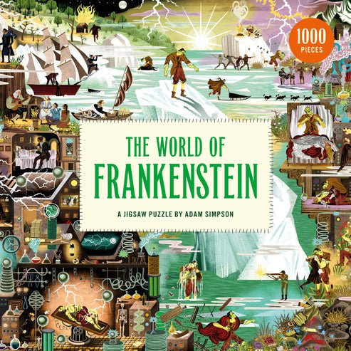 Frankenstein világa Laurence King 1000 darabos kirakó puzzle (LK - 9780857829443) - puzzlegarden