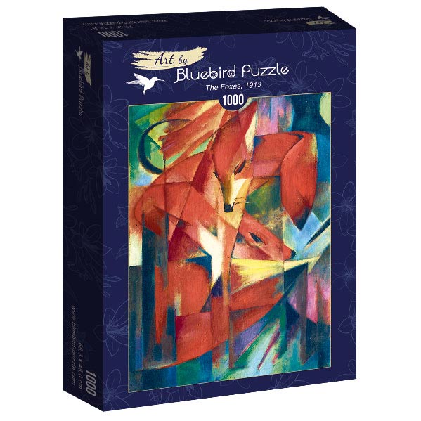 Franz Marc - Rókák Bluebird 1000 darabos kirakó puzzle (BB-60068 3663384600685) - puzzlegarden