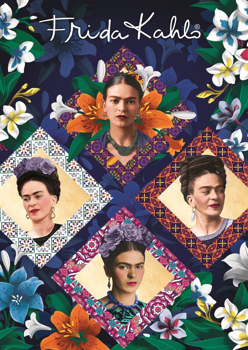 Frida Kahlo Bluebird 1000 darabos kirakó puzzle (BB-70490 3663384704901) - puzzlegarden