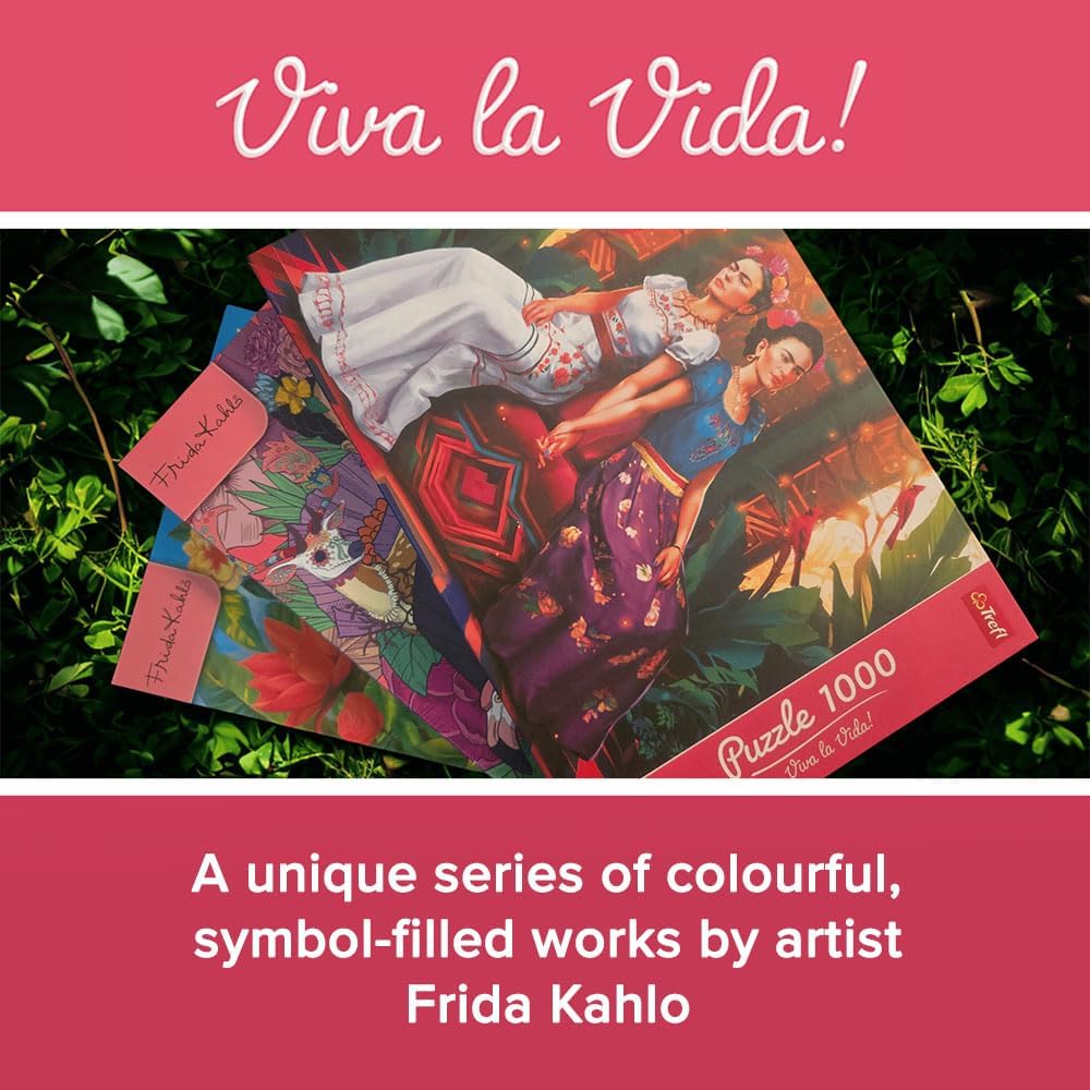 Frida Kahlo - Kivirágzó lélek Trefl 1000 darabos kirakó puzzle (TR-12096) - puzzlegarden