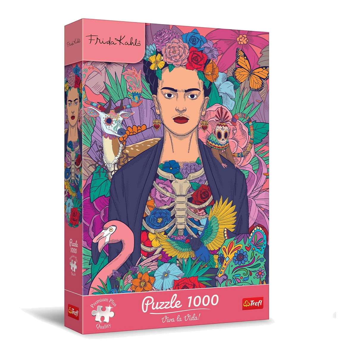 Frida Kahlo - Kivirágzó lélek Trefl 1000 darabos kirakó puzzle (TR-12096) - puzzlegarden