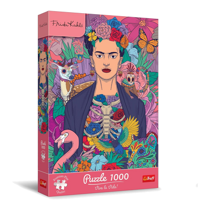 Frida Kahlo - Kivirágzó lélek Trefl 1000 darabos kirakó puzzle (TR-12096) - puzzlegarden
