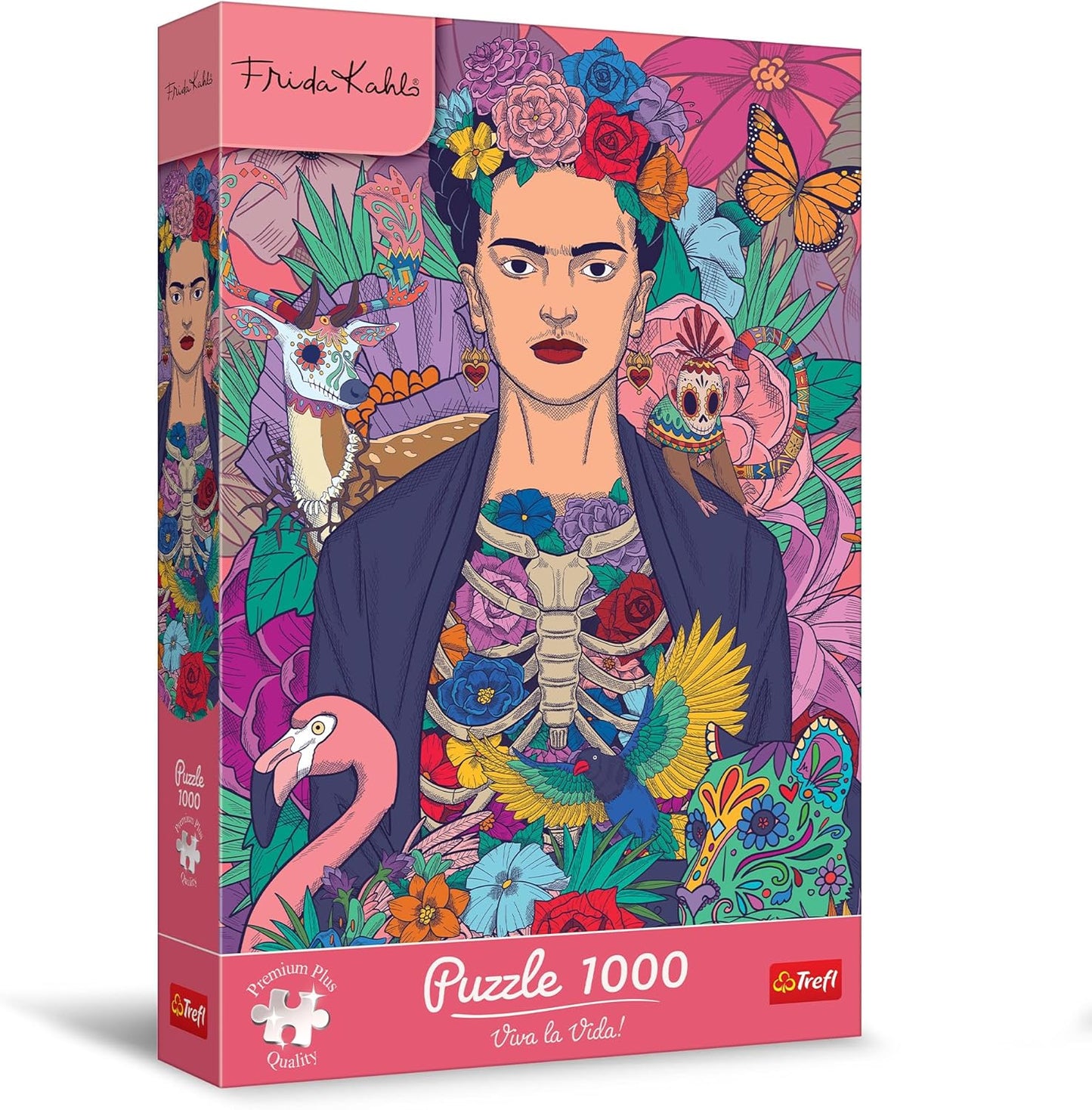 Frida Kahlo - Kivirágzó lélek Trefl 1000 darabos kirakó puzzle (TR-12096) - puzzlegarden