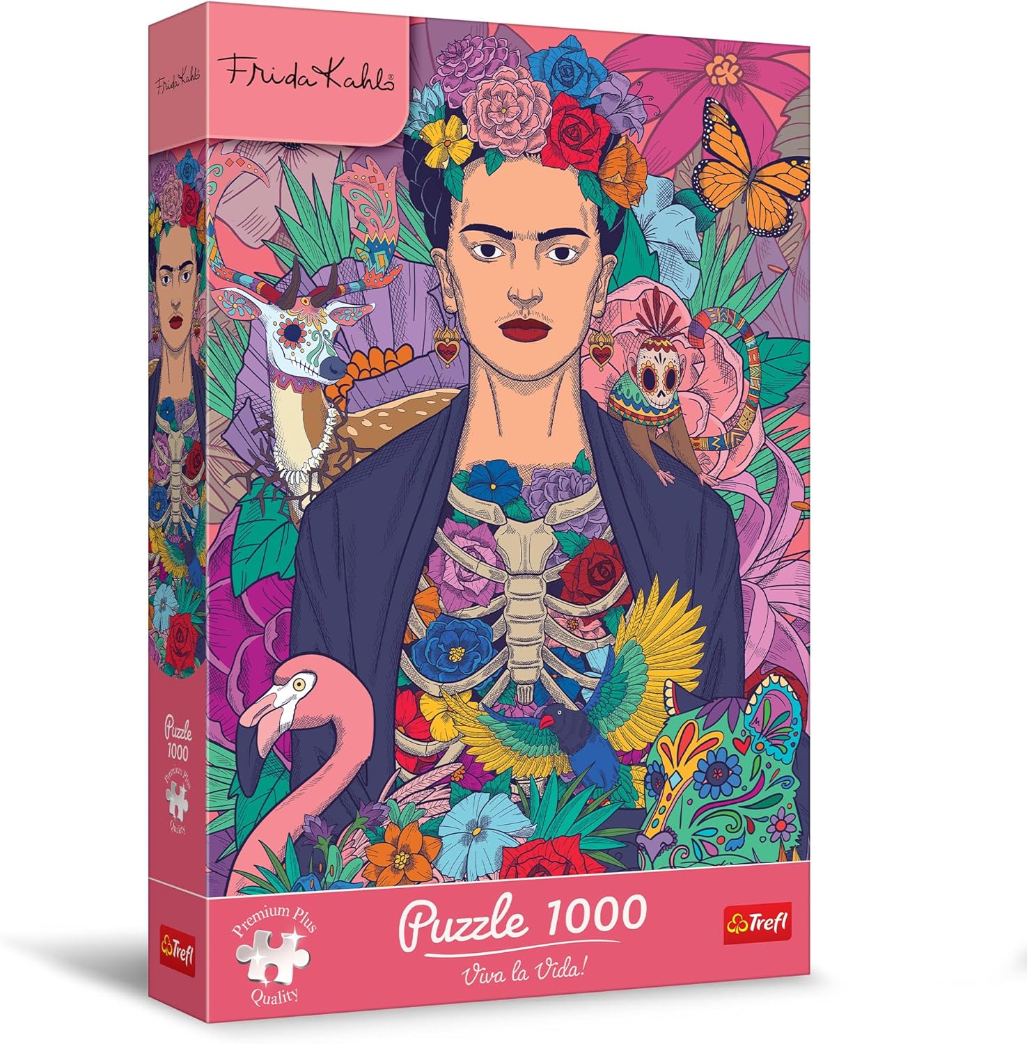 Frida Kahlo - Kivirágzó lélek Trefl 1000 darabos kirakó puzzle (TR-12096) - puzzlegarden