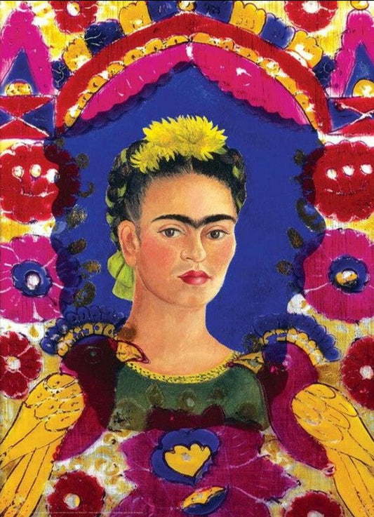 Frida Kahlo - Önarckép: A Keret EuroGraphics 1000 darabos kirakó puzzle (EUR-6000-5425 628136654258) - puzzlegarden
