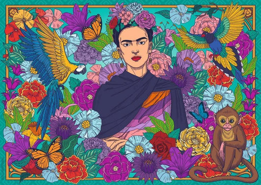 Frida Kahlo Paradicsoma Ravensburger 1000 darabos kirakó puzzle (RA - 12001475) - puzzlegarden