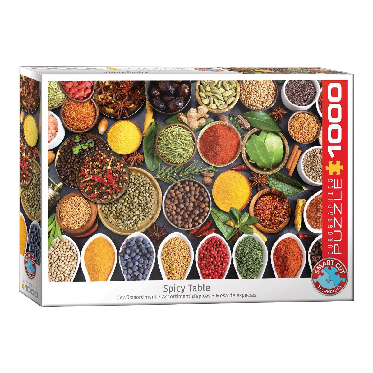 Fűszerek az asztalon Eurographics 1000 darabos kirakó puzzle (EUR-6000-5624) - puzzlegarden