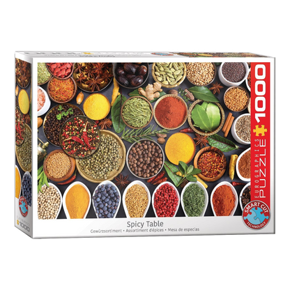 Fűszerek az asztalon Eurographics 1000 darabos kirakó puzzle (EUR-6000-5624) - puzzlegarden