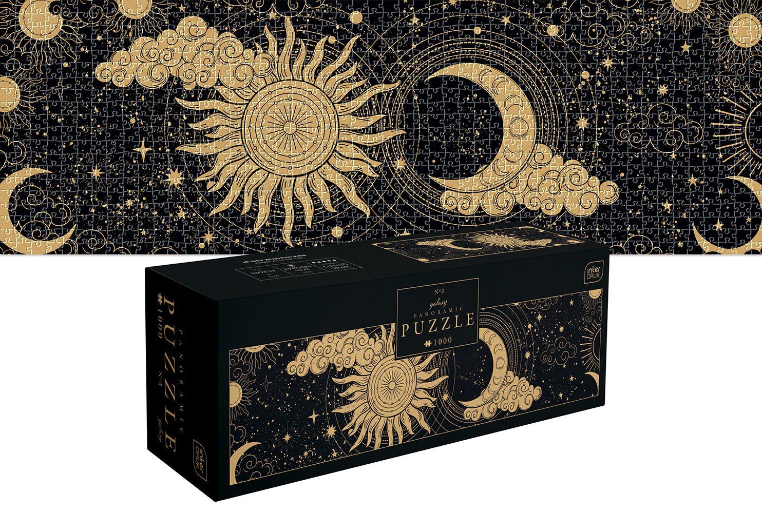 Galaxis 3 - panoráma Interdruk 1000 darabos kirakó puzzle (ID-PUZPAN1000G3) - puzzlegarden