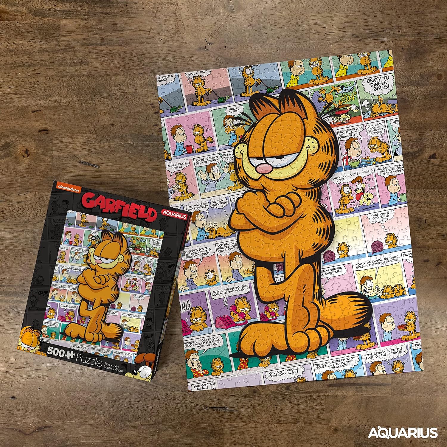 Garfield Aquarius 500 darabos kirakó puzzle (AQ - 62252 840391152731) - puzzlegarden