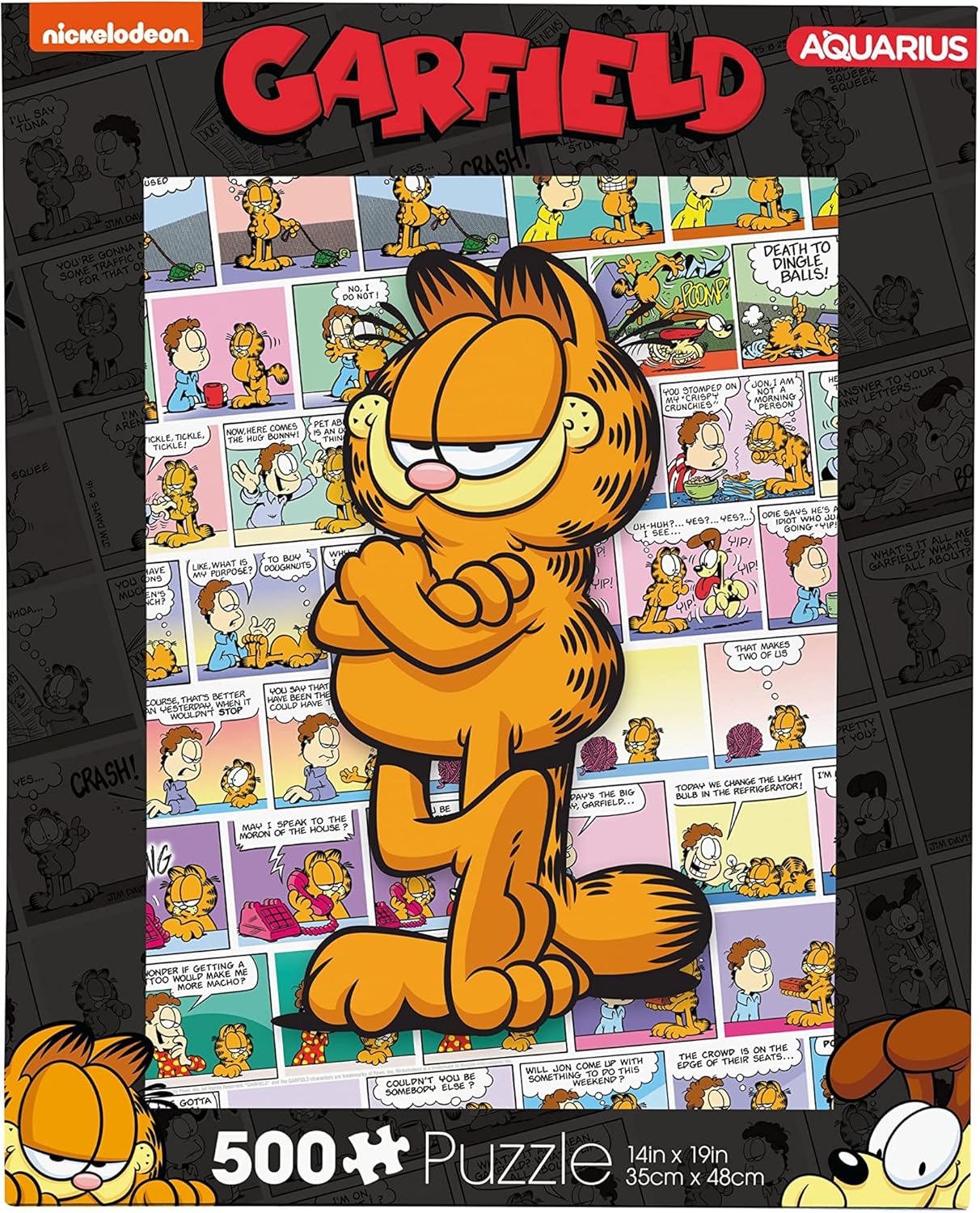 Garfield Aquarius 500 darabos kirakó puzzle (AQ - 62252 840391152731) - puzzlegarden