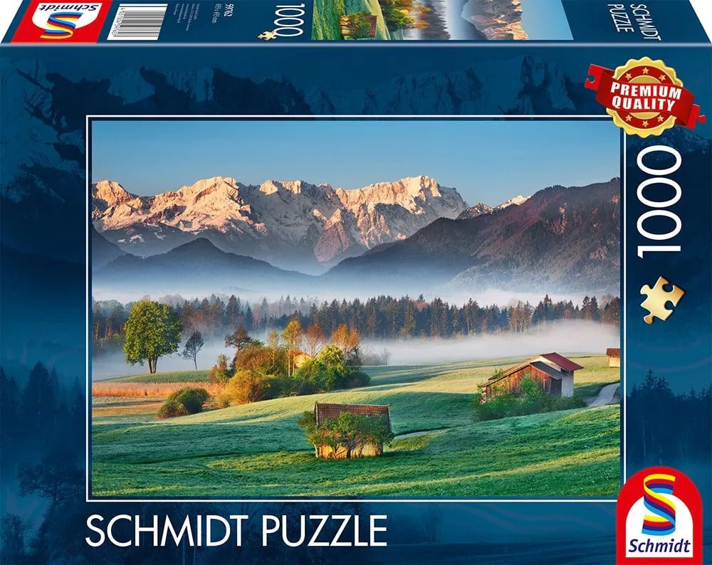 Garmisch-Partenkirchen, Németország Schmidt 1000 darabos kirakó puzzle (SCH-59762 4001504597627) - puzzlegarden