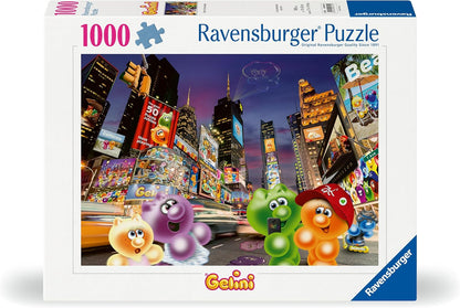Gelini - Zselémanók a Times Square - en Ravensburger 1000 darabos kirakó puzzle (RA-12000575) - puzzlegarden