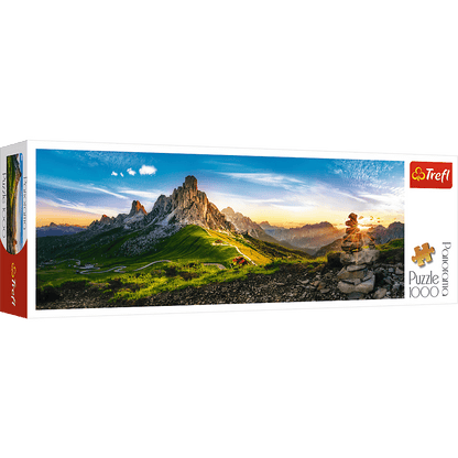 Giau - hágó, Dolomitok - panoráma Trefl 1000 darabos kirakó puzzle (TR - 29038 5900511290387) - puzzlegarden