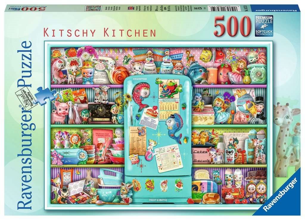 Giccses konyha Ravensburger 500 darabos kirakó puzzle (RA-16575 4005556165759) - puzzlegarden