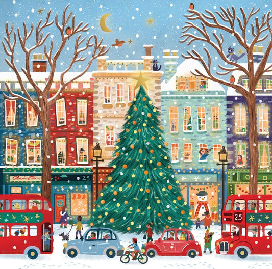 Girlandváros - aranyfóliás Galison 500 darabos kirakó puzzle (GA-9780735385627) - puzzlegarden