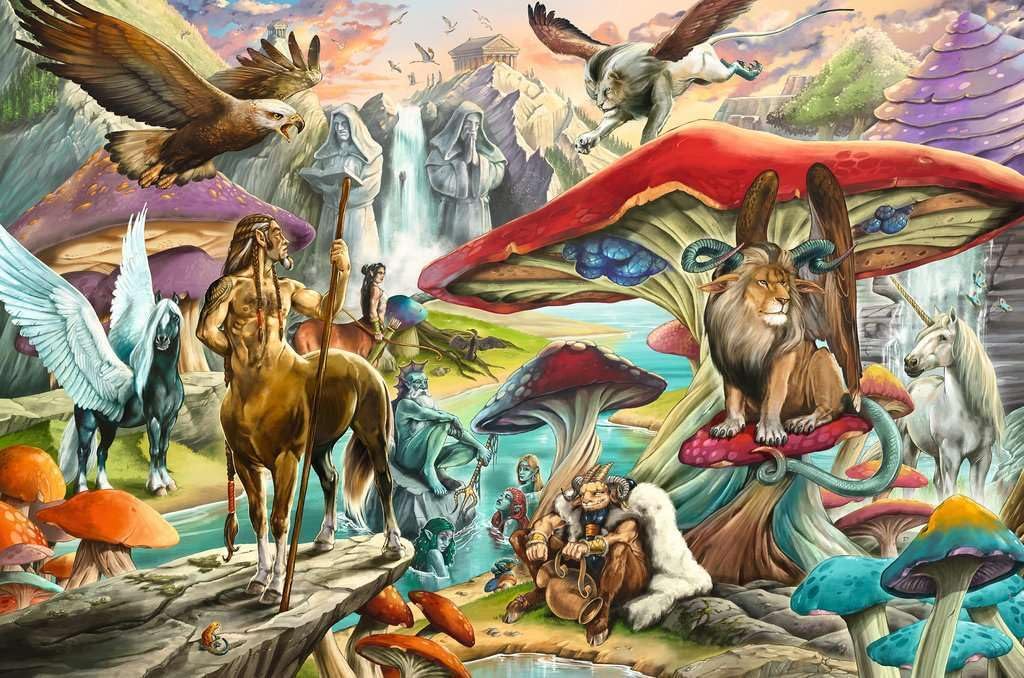 Gombák & Mítoszok Ravensburger 5000 darabos kirakó puzzle (RA-12001421) - puzzlegarden