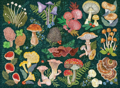 Gombák világa Galison 1000 darabos kirakó puzzle (GA-9780735382268) - puzzlegarden