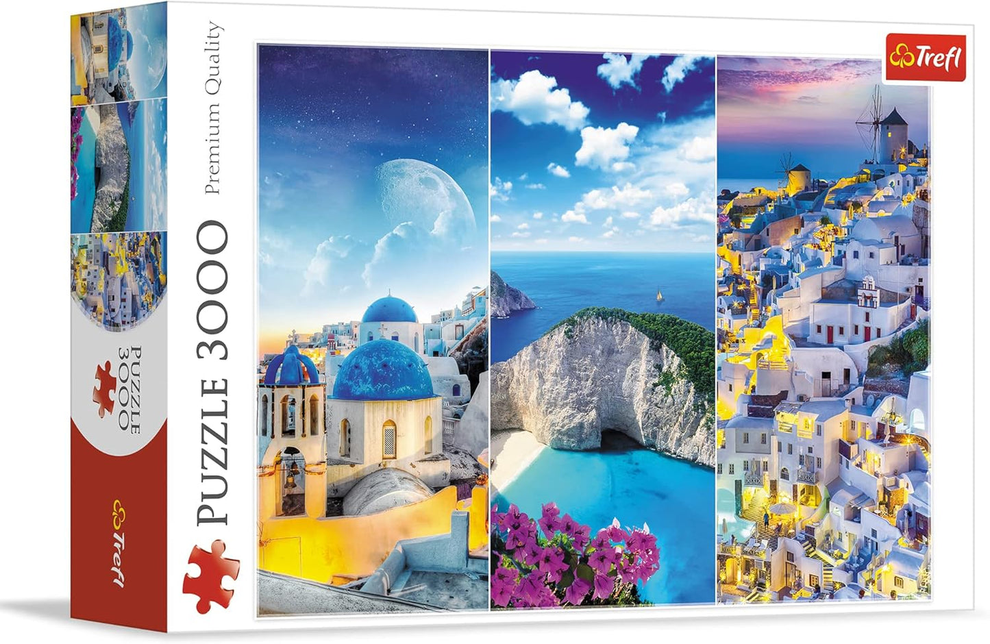 Görög Nyaralás Trefl 3000 darabos kirakó puzzle (TR - 33073 5900511330731) - puzzlegarden