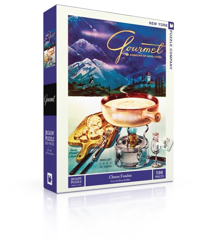 Gourmet Cover - Sajt Fondue New York Puzzle Company 500 darabos kirakó puzzle (NYPC - NPZGO2220 840291700322) - puzzlegarden