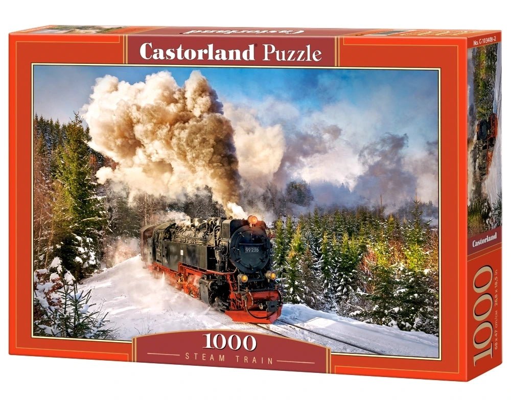 Gőzmozdony Castorland 1000 darabos kirakó puzzle (C-103409 5904438103409) - puzzlegarden