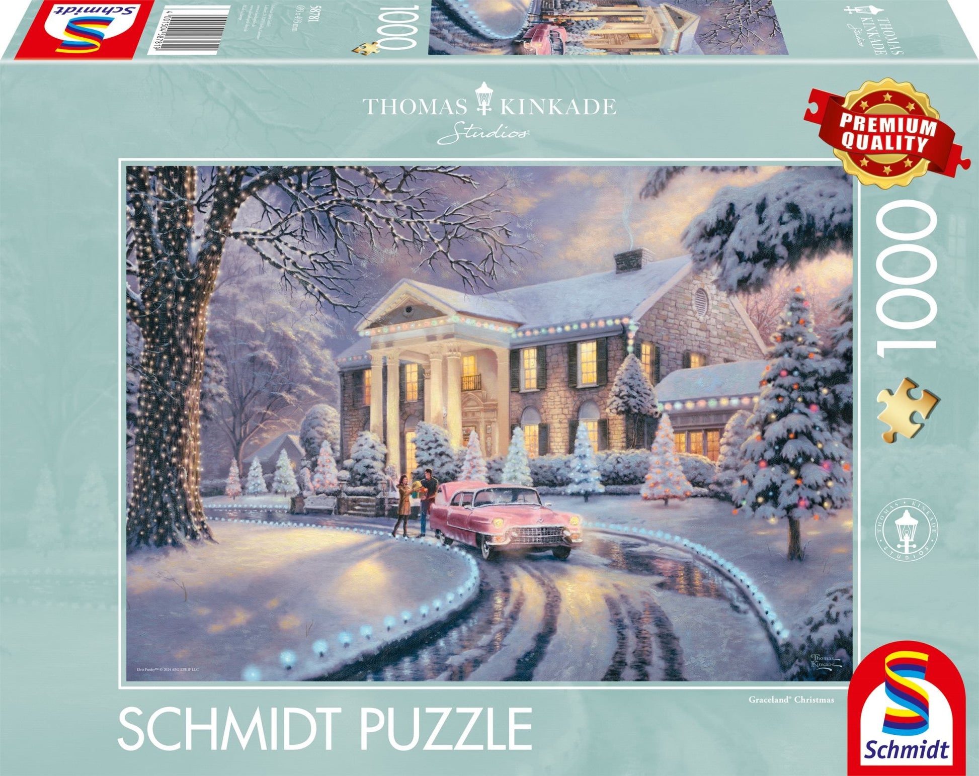 Graceland Karácsonykor Schmidt 1000 darabos kirakó puzzle (SCH-58781 4001504587819) - puzzlegarden
