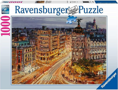 Gran Via, Madrid Ravensburger 1000 darabos kirakó puzzle (RA - 17325 4005556173259) - puzzlegarden