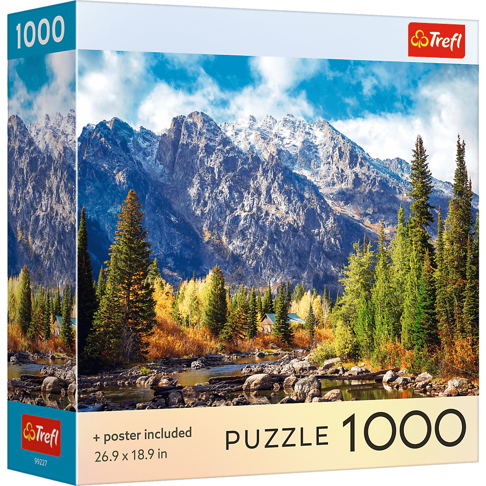 Grand Teton Nemzeti Park Trefl 1000 darabos kirakó puzzle (TR-USA_99227) - puzzlegarden