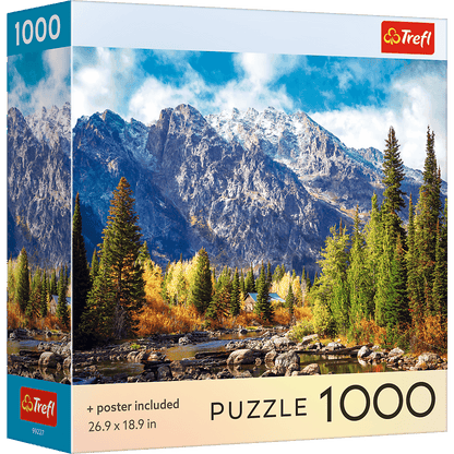 Grand Teton Nemzeti Park Trefl 1000 darabos kirakó puzzle (TR-USA_99227) - puzzlegarden