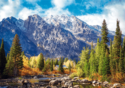 Grand Teton Nemzeti Park Trefl 1000 darabos kirakó puzzle (TR-USA_99227) - puzzlegarden