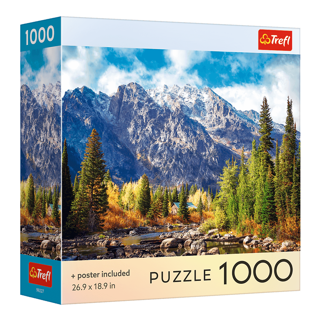 Grand Teton Nemzeti Park Trefl 1000 darabos kirakó puzzle (TR-USA_99227) - puzzlegarden
