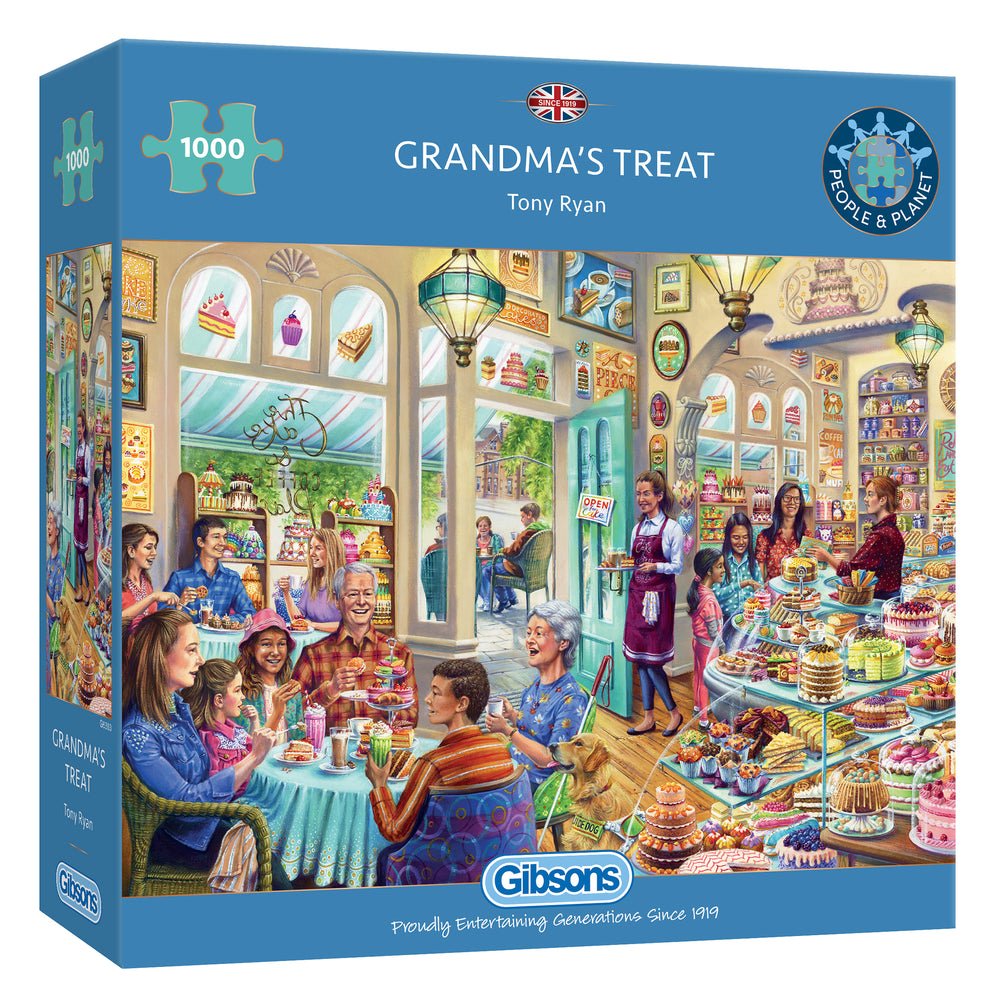 Grandma's Treat Gibsons 1000 darabos kirakó puzzle (G - G6363 5012269063639) - puzzlegarden