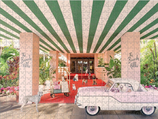 Gray Malin - Beverly Hills Hotel Galison 500 darabos kirakó puzzle (GA-9780735370876 9780735370876) - puzzlegarden