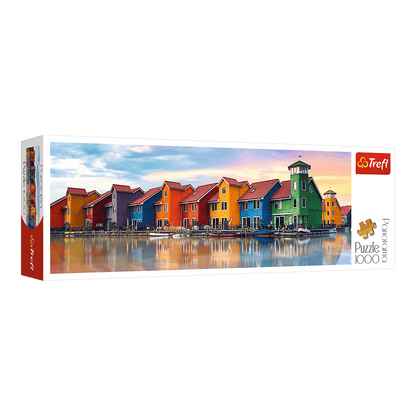 Groningen, Hollandia - panoráma Trefl 1000 darabos kirakó puzzle (TR-29034) - puzzlegarden