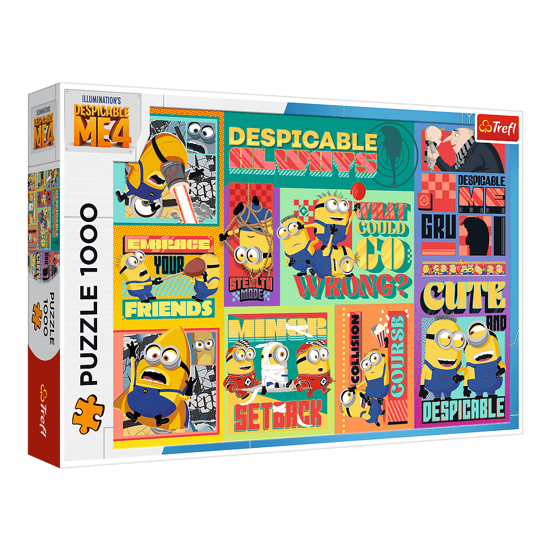 Gru 4 Trefl 1000 darabos kirakó puzzle (TR-10820) - puzzlegarden