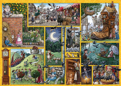 Gyerekdalok Gibsons 1000 darabos kirakó puzzle (G-G7139) - puzzlegarden