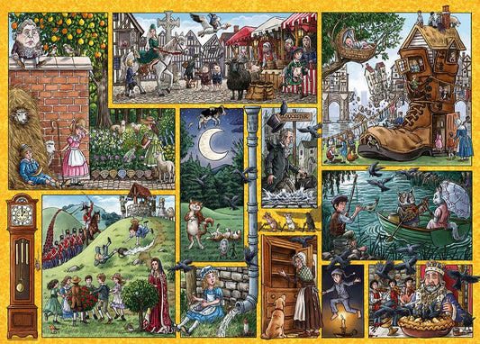 Gyerekdalok Gibsons 1000 darabos kirakó puzzle (G-G7139) - puzzlegarden