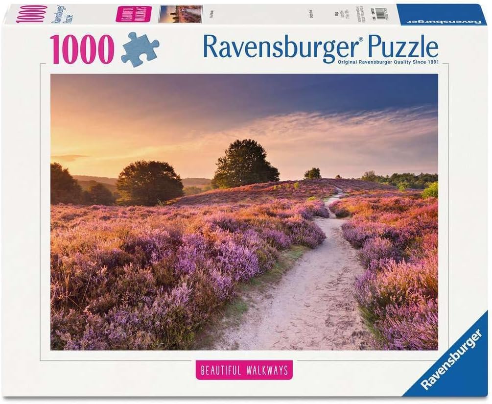 Gyönyörű Gyalogutak - Rózsaszín ösvény, Hollandia Ravensburger 1000 darabos kirakó puzzle (RA-12001763) - puzzlegarden