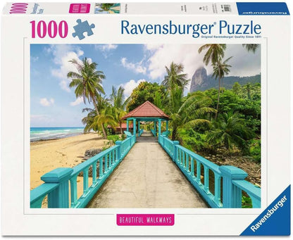 Gyönyörű Gyalogutak - Színes híd, Malajzia Ravensburger 1000 darabos kirakó puzzle (RA-12001766) - puzzlegarden