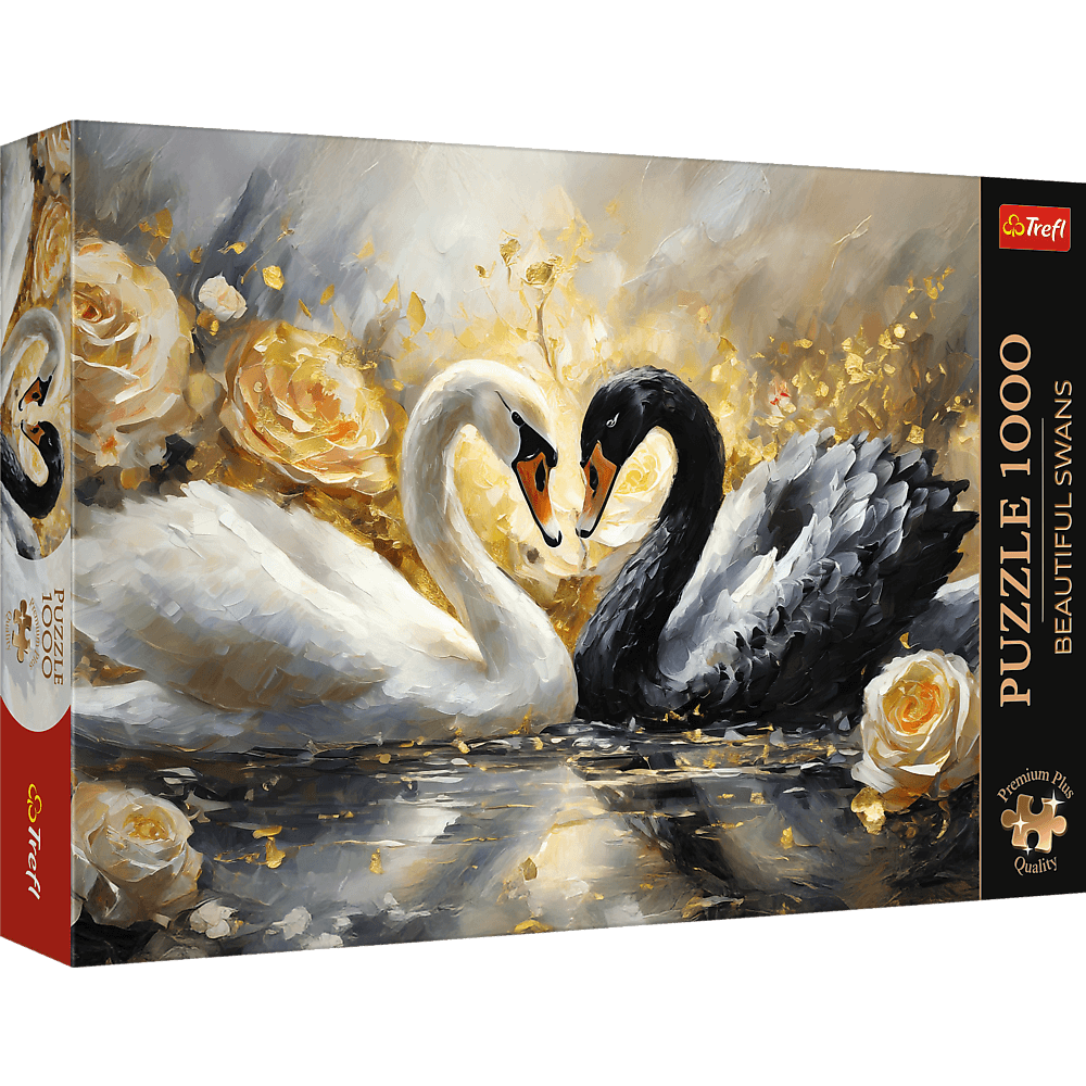 Gyönyörű hattyúk Trefl 1000 darabos kirakó puzzle (TR-99276) - puzzlegarden