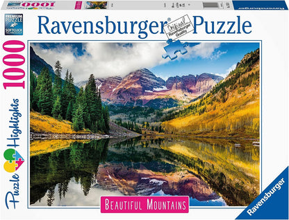 Gyönyörű Hegyek - Aspen, Colorado Ravensburger 1000 darabos kirakó puzzle (RA-17317 4005556173174) - puzzlegarden