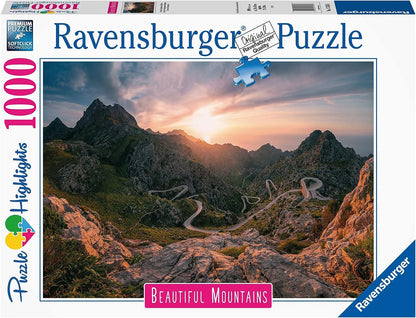 Gyönyörű Hegyek - Serra de Tramuntana, Mallorca Ravensburger 1000 darabos kirakó puzzle (RA-17313 4005556173136) - puzzlegarden