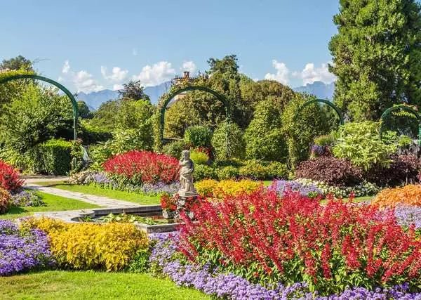 Gyönyörű Kertek - Villa Pallavicino Parkja, Stresa, Olaszország Ravensburger 1000 darabos kirakó puzzle (RA - 12000852 4005555008521) - puzzlegarden