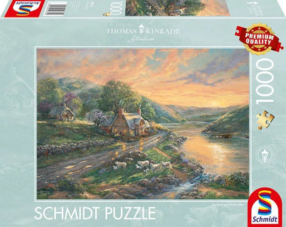 Hajnal az Smaragd - völgyben Schmidt Spiele 1000 darabos kirakó puzzle (SCH-59774) - puzzlegarden