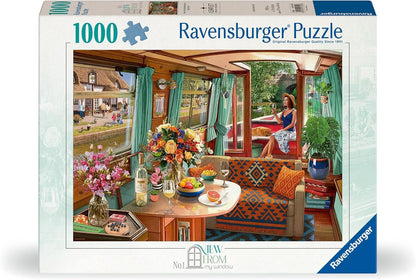 Hajó a folyón Ravensburger 1000 darabos kirakó puzzle (RA-12001723) - puzzlegarden