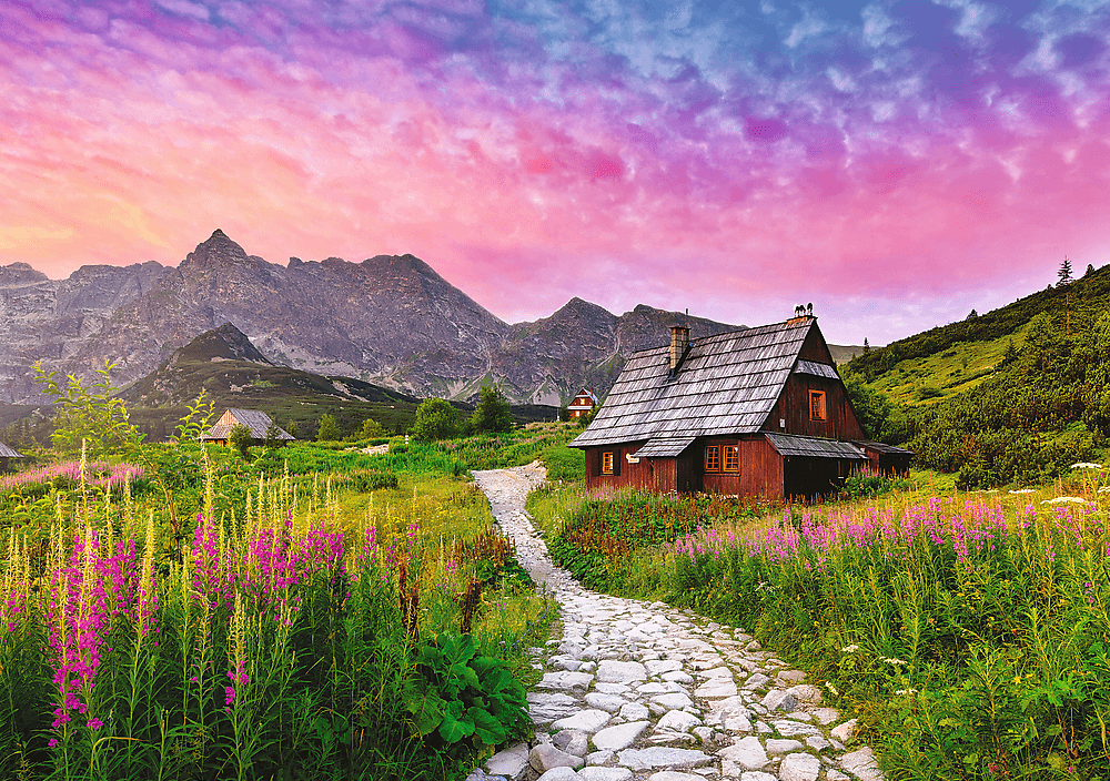 Hala Gąsienicowa, Tátra, Lengyelország Trefl 500 darabos kirakó puzzle (TR-37555) - puzzlegarden